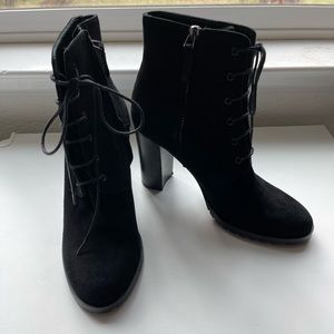 Barney’s lug sole ankle boot